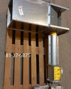 Zinc Hopper 300x300 m/460mm superstructure and agitator